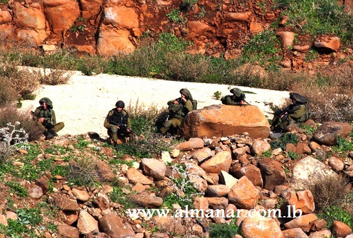 Zionist Army Violates Flagrantly Blue Line at Lebanese Southern Borders
